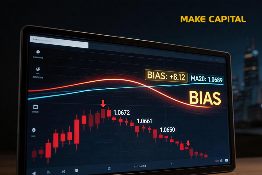 Make Capital 迈凯资本使用乖离率 3 步算出趋势